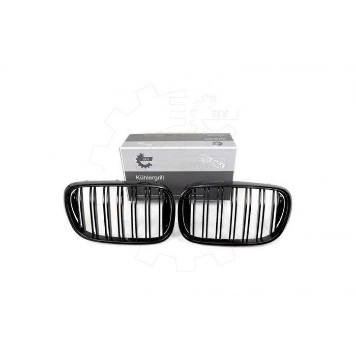 2 Grilles de Radiateur Pour BMW Série 3 E46 51138208487