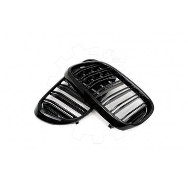 2 Grilles de Radiateur Pour BMW Série 3 E46 51138208487