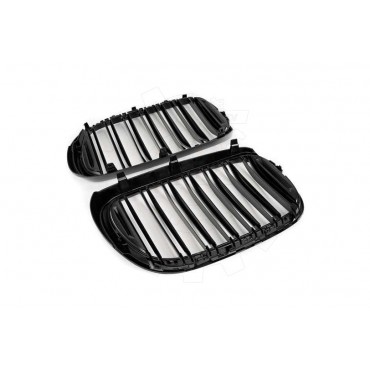 2 Grilles de Radiateur Pour BMW Série 3 E46 51138208487