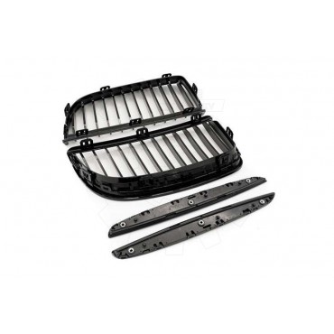 2 Grilles de Radiateur Pour BMW Série 3 E90 E91 51137117241 51137117242