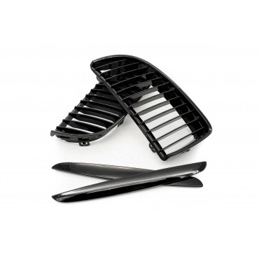 2 Grilles de Radiateur Pour BMW Série 3 E90 E91 51137117241 51137117242