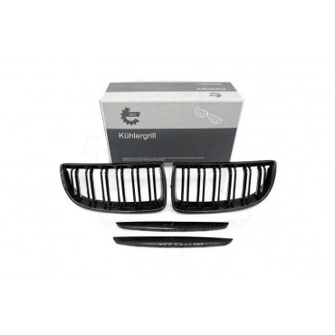 2 Grilles de Radiateur Pour BMW Série 3 E90 E91 51137117241 51137117242
