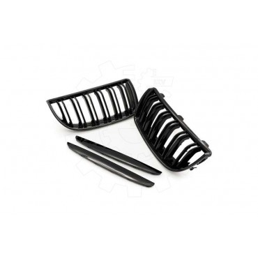 2 Grilles de Radiateur Pour BMW Série 3 E90 E91 51137117241 51137117242