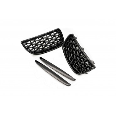 2 Grilles de Radiateur Pour BMW Série 3 E90 E91 51137117241 51137117242