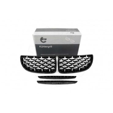 2 Grilles de Radiateur Pour BMW Série 3 E90 E91 51137117241 51137117242