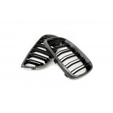 2 Grilles de Radiateur Pour BMW Série 3 E90 E92 E93 51137157275 51137157276