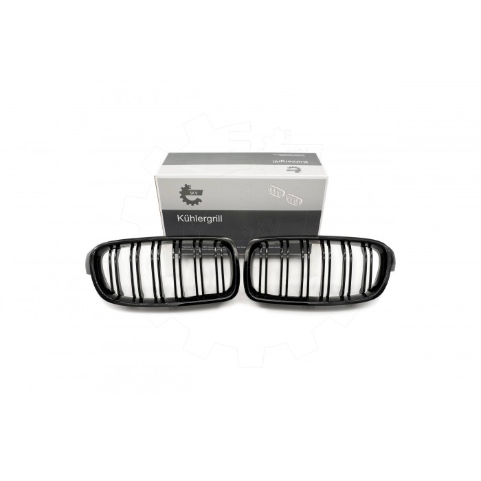 2 Grilles de Radiateur Pour BMW Série 3 F30, F80 F31 51137255411