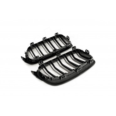 2 Grilles de Radiateur Pour BMW Série 3 F30, F80 F31 51137255411