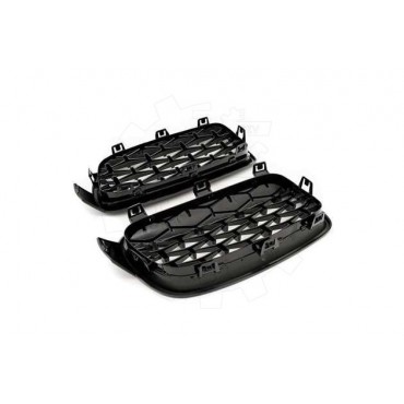 2 Grilles de Radiateur Pour BMW Série 3 F30, F80 F31 51137255411