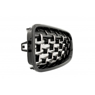 2 Grilles de Radiateur Pour BMW Série 3 F30, F80 F31 51137255411