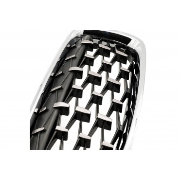 2 Grilles de Radiateur Pour BMW Série 3 F30, F80 F31 51137255411