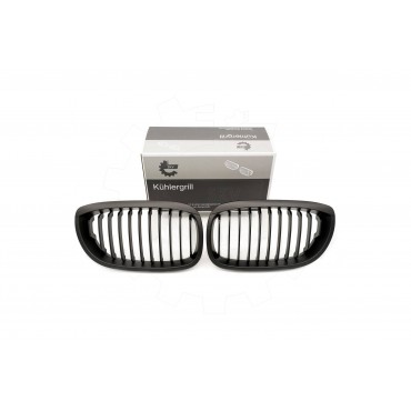 2 Grilles de Radiateur Pour BMW Série 3 E46 51137064317 51138208685