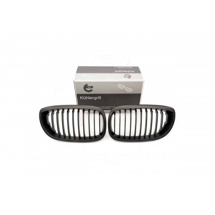 2 Grilles de Radiateur Pour BMW Série 3 E46 51137064317 51138208685