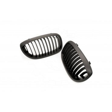 2 Grilles de Radiateur Pour BMW Série 3 E46 51137064317 51138208685
