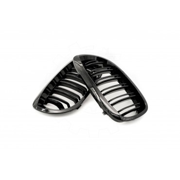 2 Grilles de Radiateur Pour BMW Série 3 E46 51137064317 51138208685