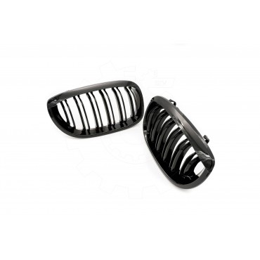 2 Grilles de Radiateur Pour BMW Série 3 E46 51137064317 51138208685