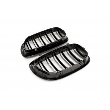 2 Grilles de Radiateur Pour BMW Série 3 E46 51137064317 51138208685