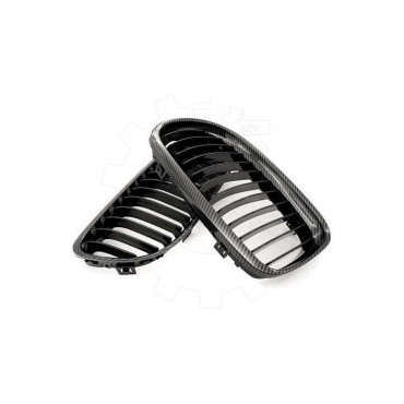 2 Grilles de Radiateur Pour BMW Série 3 E92 E93 51137157275