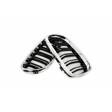 2 Grilles de Radiateur Pour BMW Série 3 E92 E93 51137157275