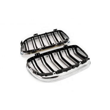 2 Grilles de Radiateur Pour BMW Série 3 E92 E93 51137157275