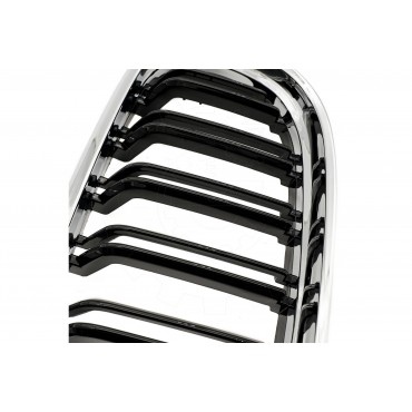 2 Grilles de Radiateur Pour BMW Série 3 E92 E93 51137157275