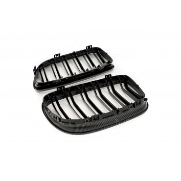 2 Grilles de Radiateur Pour BMW Série 3 E92 E93 51137157275