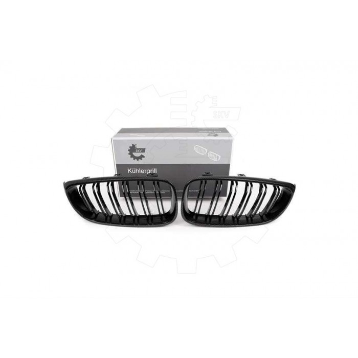 2 Grilles de Radiateur Pour BMW Série 3 F34 51712410146 51712410147