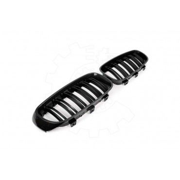 2 Grilles de Radiateur Pour BMW Série 3 F34 51712410146 51712410147