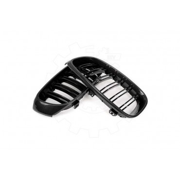 2 Grilles de Radiateur Pour BMW Série 3 F34 51712410146 51712410147
