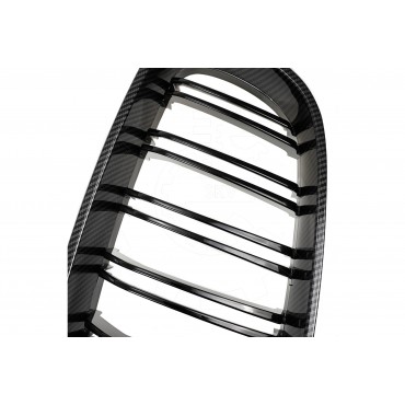 2 Grilles de Radiateur Pour BMW Série 3 F34 51712410146 51712410147