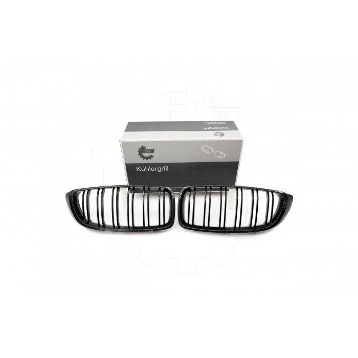 2 Grilles de Radiateur Pour BMW Série 4 F32, F82 F33, F83 F36 51712336813