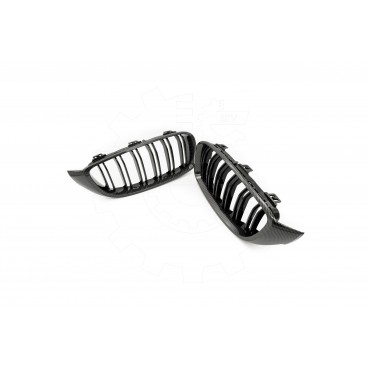 2 Grilles de Radiateur Pour BMW Série 4 F32, F82 F33, F83 F36 51712336813