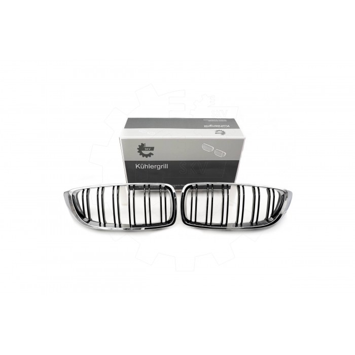 2 Grilles de Radiateur Pour BMW Série 4 F32, F82 F33, F83 F36 51712336813