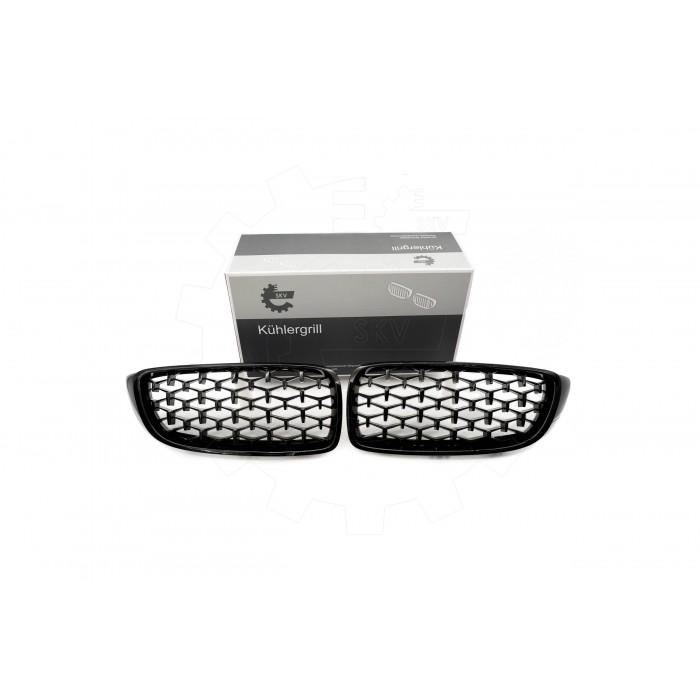 2 Grilles de Radiateur Pour BMW Série 4 F32, F82 F33, F83 F36 51712336813