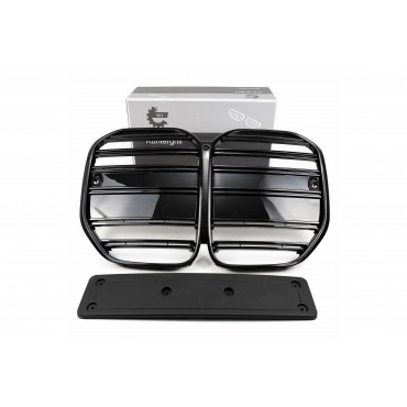 2 Grilles de Radiateur Pour BMW Série 4 G22, G82 51137486809