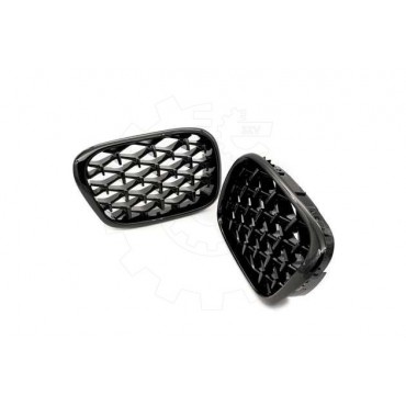 2 Grilles de Radiateur Pour BMW Série 5 E39 51132497261 51138184531