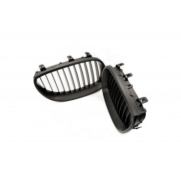 2 Grilles de Radiateur Pour BMW Série 5 E60 E61 51137027061 51137027062