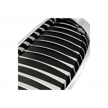 2 Grilles de Radiateur Pour BMW Série 5 E60 E61 51137027061 51137027062