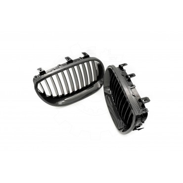 2 Grilles de Radiateur Pour BMW Série 5 E60 E61 51137027061 51137027062