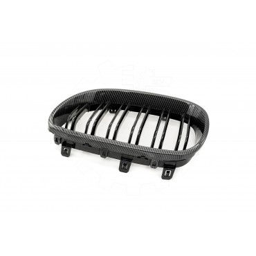 2 Grilles de Radiateur Pour BMW Série 5 E60 E61 51137027061 51137027062