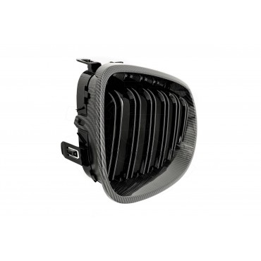 2 Grilles de Radiateur Pour BMW Série 5 E60 E61 51137027061 51137027062