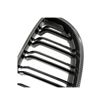 2 Grilles de Radiateur Pour BMW Série 5 E60 E61 51137027061 51137027062
