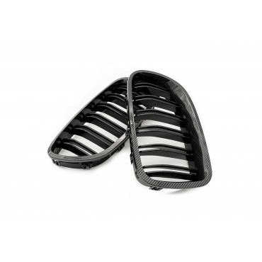 2 Grilles de Radiateur Pour BMW Série 5 F10 F11 51137261356