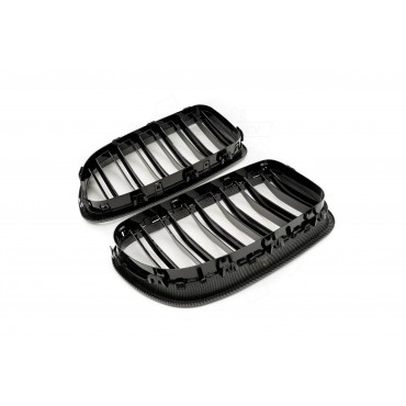 2 Grilles de Radiateur Pour BMW Série 5 F10 F11 51137261356