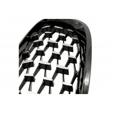 2 Grilles de Radiateur Pour BMW Série 5 F10 F11 51137261356