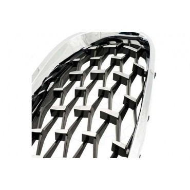 2 Grilles de Radiateur Pour BMW Série 5 F10 F11 51137261356