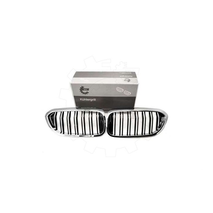 2 Grilles de Radiateur Pour BMW Série 5 F90, G30 G31 51712430993