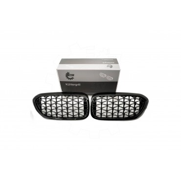2 Grilles de Radiateur Pour BMW Série 5 F90, G30 G31 51712430993