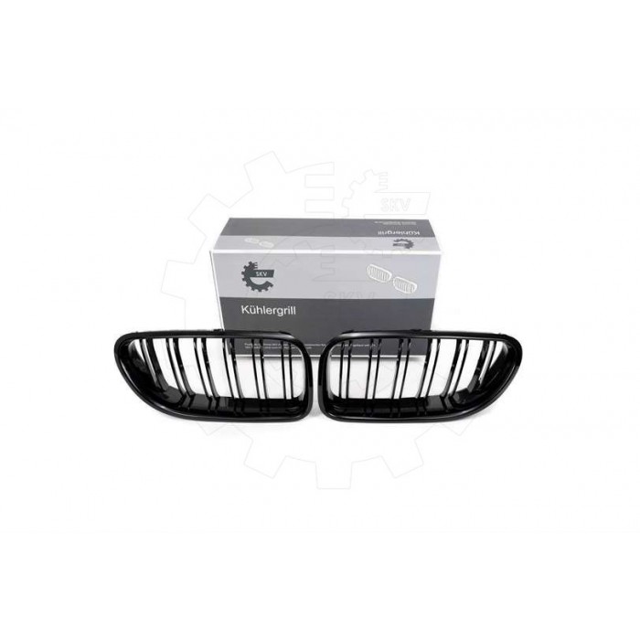 2 Grilles de Radiateur Pour BMW Série 6 F06 F12 F13 51712297592