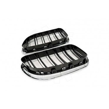 2 Grilles de Radiateur Pour BMW Série 6 F06 F12 F13 51712297592